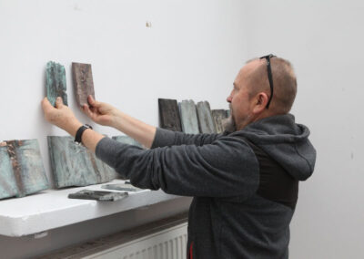 Profesor Marian Molenda w Orońsku